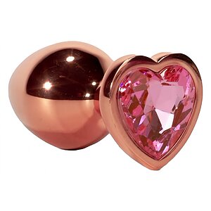 Anal Plug Secret Shine Heart L Auriu Anal Plug Secret Shine Heart L Auriu pe Domnisoare.ro