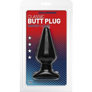 Anal Plug Smooth L Negru