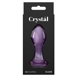Anal Plug Sticlă Crystal Gem Mov