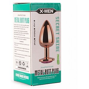 Anal Plug X-MEN Secret Shade M Auriu