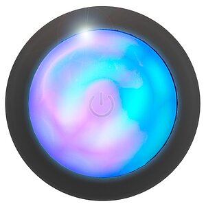 Anos Plug Anal RC cu LED Flash - 7 Moduri, Reîncărcabil Negru