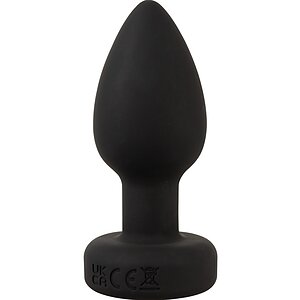 Anos Plug Anal RC cu LED Flash - 7 Moduri, Reîncărcabil Negru