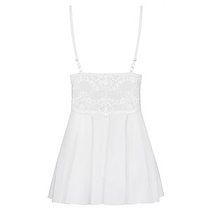 Babydoll Alb Obsessive 810-BAB S-M
