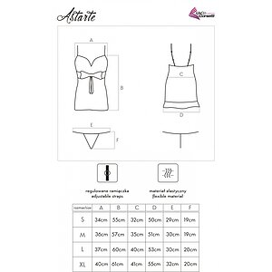 Babydoll LivCo Astarte Mov XL