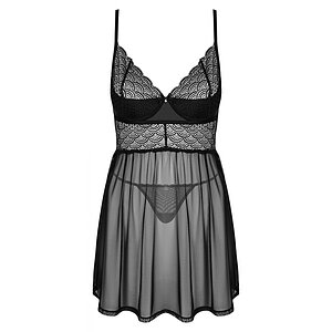 Babydoll Obsessive Chemeris Negru XS-S