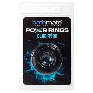 Bathmate Gladiator Power Ring Flexibil Și Sigur Negru