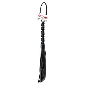 Beaded Cat-o-Nine Tails Negru Beaded Cat-o-Nine Tails Negru pe Domnisoare.ro