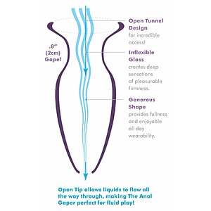 Beginners Anal Gaper Transparent