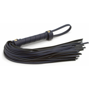 Bici Bondage Couture Flogger Albastru pe Domnisoare.ro