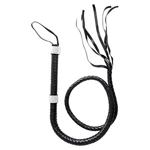 Bici Rhinestone Handle Negru pe Domnisoare.ro