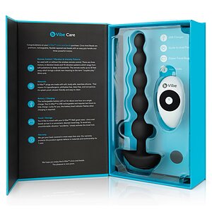 Bile Anale Telecomandate b-Vibe Cinco Negru