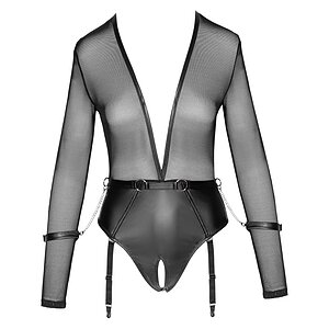 Body Cottelli Collection Bondage Negru Body Cottelli Collection Bondage Negru pe Domnisoare.ro