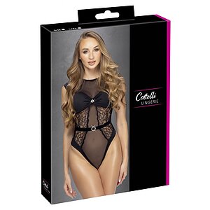 Body Cottelli Collection Sensual Negru S-M