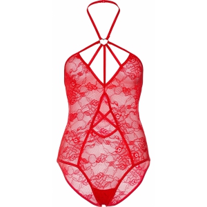 Body Leg Avenue Keyhole Amaya Roșu M-L
