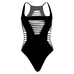 Body Leg Avenue Racer Negru XS-L