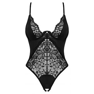 Body Obsessive Decupat Bellastia Negru XL-2XL