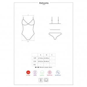 Body Obsessive Delicanta Verde S-M