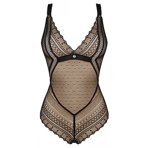 Body Obsessive Estiqua Negru XS-S