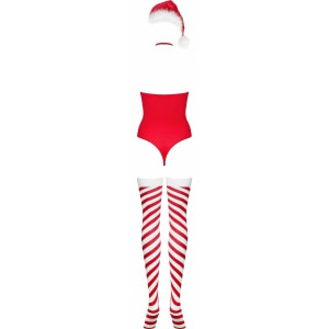 Body Obsessive Kissmas Roșu XS-S