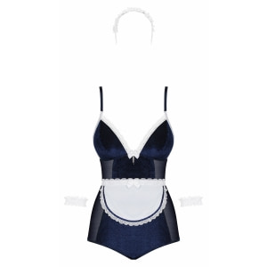 Body Obsessive Maid Albastru S-M