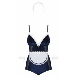 Body Obsessive Maid Albastru L-XL