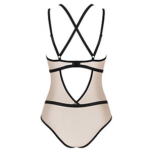 Body Obsessive Nudelia Noir Bej S-M