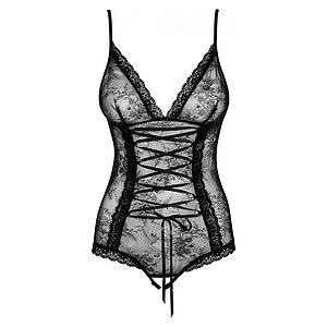 Bodysuit Cu Model Obsessive Slevika Negru Bodysuit Cu Model Obsessive Slevika Negru pe Domnisoare.ro