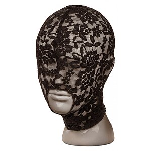 Cagulă Scandal Lace Hood Negru pe Domnisoare.ro