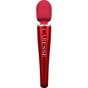 Caresse Pro Wand 8000rpm - 5 Moduri, IPX7, 120 Min Roșu Caresse Pro Wand 8000rpm - 5 Moduri, IPX7, 120 Min Roșu pe Domnisoare.ro
