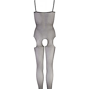 Catsuit No:Xqse Plasă Negru S-M