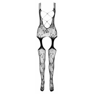 Catsuit Passion BS075 Negru S-L