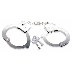 Cătușele Metalice Pentru Neexperimentați Argintiu pe Domnisoare.ro
