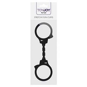 Cătușe Stretchy Fun Cuffs Negru
