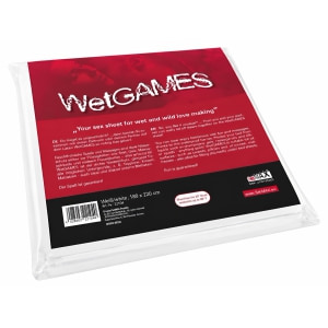 Cearșaf Vinyl WetGames Alb Cearșaf Vinyl WetGames Alb pe Domnisoare.ro