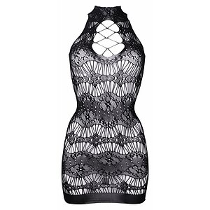 Chemise Le Désir Criss Cross Neck Negru S-L