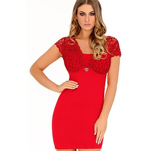 Chemise LivCo Mishkata Roșu pe Domnisoare.ro