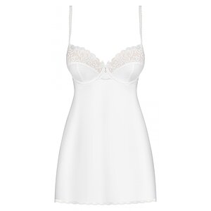 Chemise Obsessive 871-CHE Alb S-M
