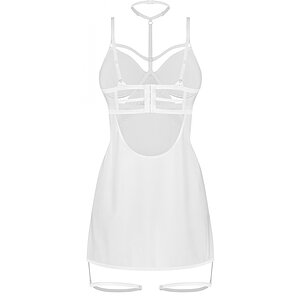 Chemise Obsessive Arrowel Alb S-M