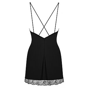Chemise Obsessive Bella Rou Negru XS-S