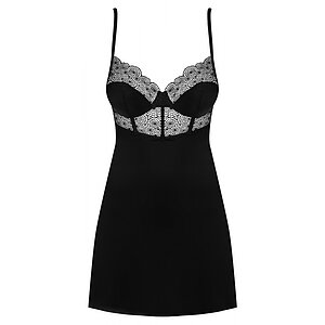 Chemise Obsessive Șharlotte Negru S-M