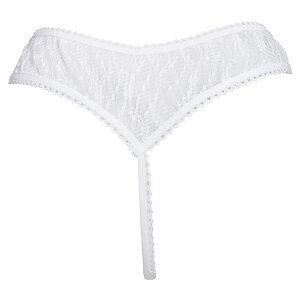 Chilot Amorable Open Adeline Alb S-L
