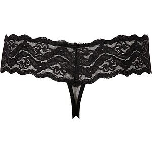 Chilot Cu Mărgele Cottelli Collection Dakota Negru S