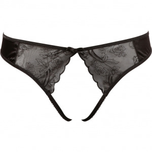 Chilot Decupat Cottelli Collection Denise Negru S