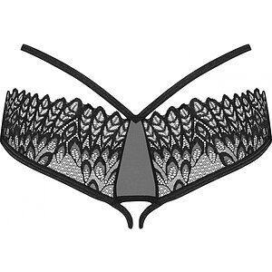 Chilot Obsessive Donarella Decupat Negru XS-S