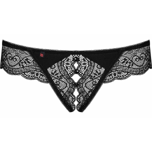 Chilot Decupat Obsessive Miamor Negru L-XL