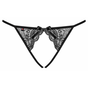 Chiloței Decupați Obsessive Miamor Negru S-M