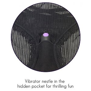 Chiloți Vibratori IJOY Rechargeable Remote Control Negru
