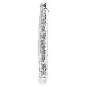 Clear Double Dildo 34cm Transparent Clear Double Dildo 34cm Transparent pe Domnisoare.ro
