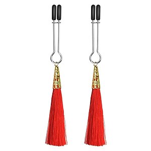Cleme Sfârcuri Glamour Tassel Roșu Cleme Sfârcuri Glamour Tassel Roșu pe Domnisoare.ro