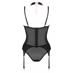 Corset Obsessive Brasica Negru XS-S